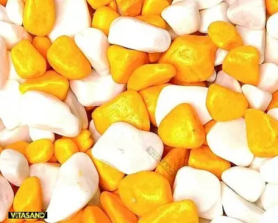 Yellow and White
