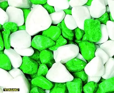 Green and White