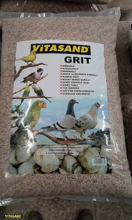 İnce Grit Kuş Çakılı